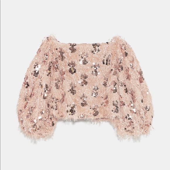 ZARA sequin top 7745/013 - Picture 13 of 14